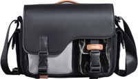 Ulanzi MS12 Messenger Bag Cameratas - 5 Liter - Magnetische Sluiting & Aanpasbaar Interieur - Waterbestendig Polyester - Zwart
