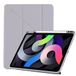 JOYLYJOME iPad (9,7 inch) tabletbeschermhoes, Y-vormige vouwtas met pensleuf, grijs