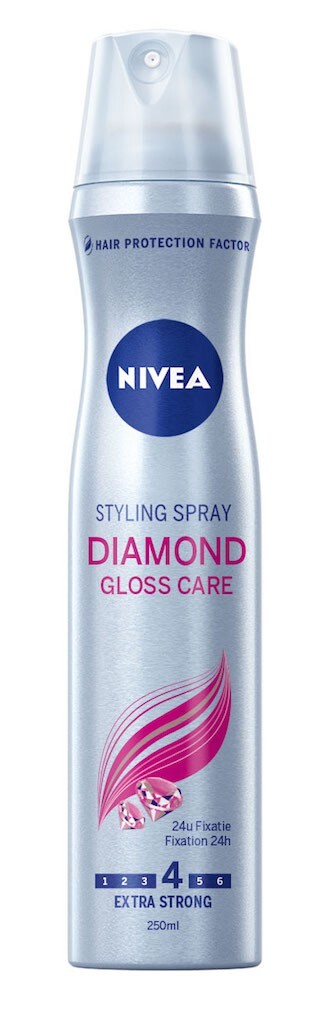 Nivea Hair care styling spray diamond gloss 250ml