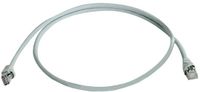Telegärtner 100008577 RJ45 Netwerkkabel, patchkabel CAT 5e F/UTP 2.5 m Grijs