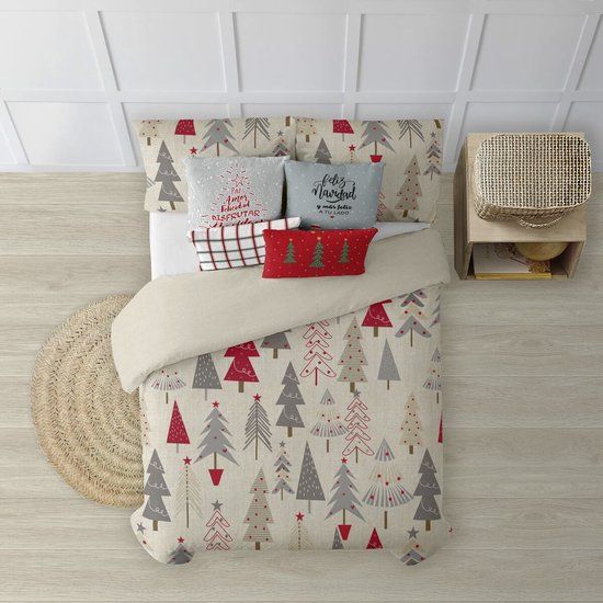 Noorse hoes Decolores Merry Christmas 31 Multicolour Tweepersoons 200 x 200 cm