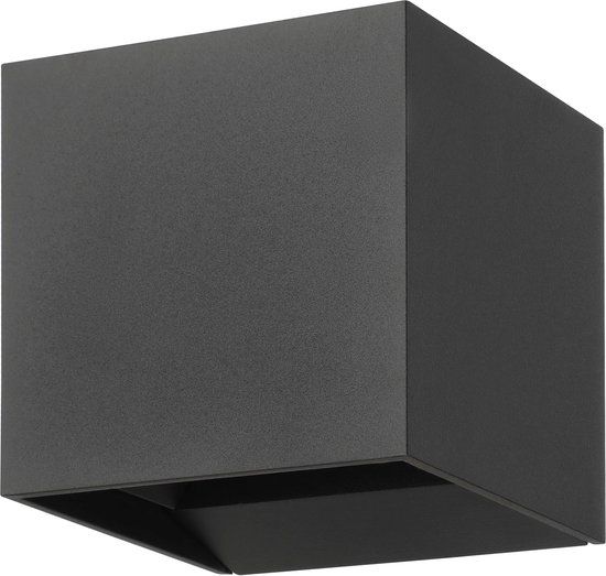 EGLO Calpino 3 LED Wandlamp - Antraciet - Buiten - 10 cm - 5 jaar garantie