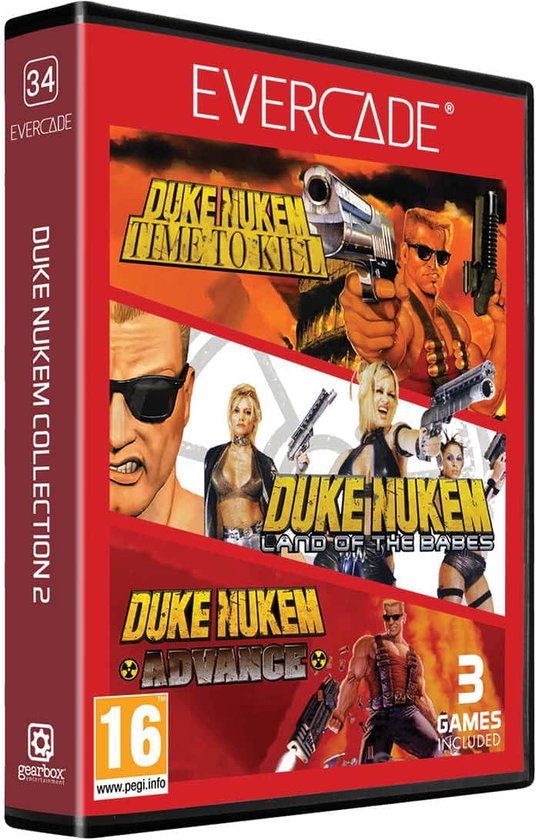 Evercade - Duke Nukem Collection 2 - Cartridge - Standard Edition - 16+
