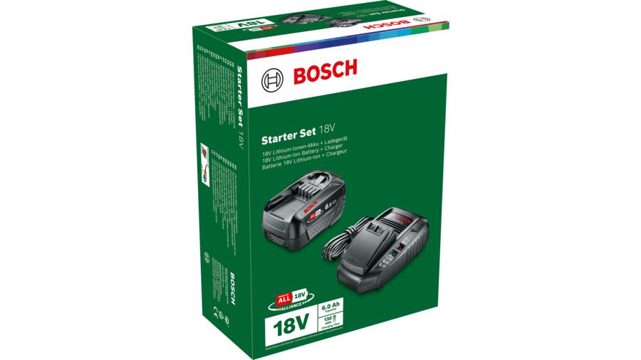 Bosch 18V 6.0Ah Li-Ion Battery & Charger Set - 1600A00ZR8