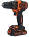 BLACK + DECKER BDCDD186K-QW Accuboormachine-schroefmachine set, 18V, met 1,5 Ah accu en oplader