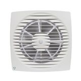 Airflow Aura 125MST Badkamerventilator, bewegingssensor met timer, compact design, IPX4, debiet 115 m³/uur, slang 125 mm