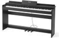 VEVOR Digitale Piano, 88 Toetsen Volledig Gewogen, Aanslaggevoelige Elektrische Piano met Meubelstandaard, Voeding, Drievoudig Pedaal, 680 Toetsen, Ondersteunt Draadloze Verbinding, met Hoofdtelefoon, voor Beginners