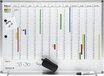 Genie AP2000 Jaarplanner magnetisch bord - 77 x 56 cm - Wit