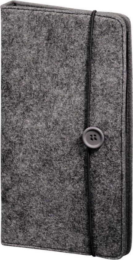Hama Felt CD/DVD Wallet - 48 Discs - Grey