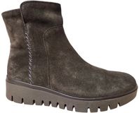 Gabor 8015.02.003 Enkellaarzen Bruin Suede Dames - Bruin - 38