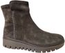 Gabor 8015.02.003 Enkellaarzen Bruin Suede Dames - Bruin - 38