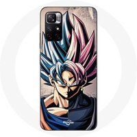 Maniacase Etui Redmi Note 11 5G Dragon ball z super goku ssj