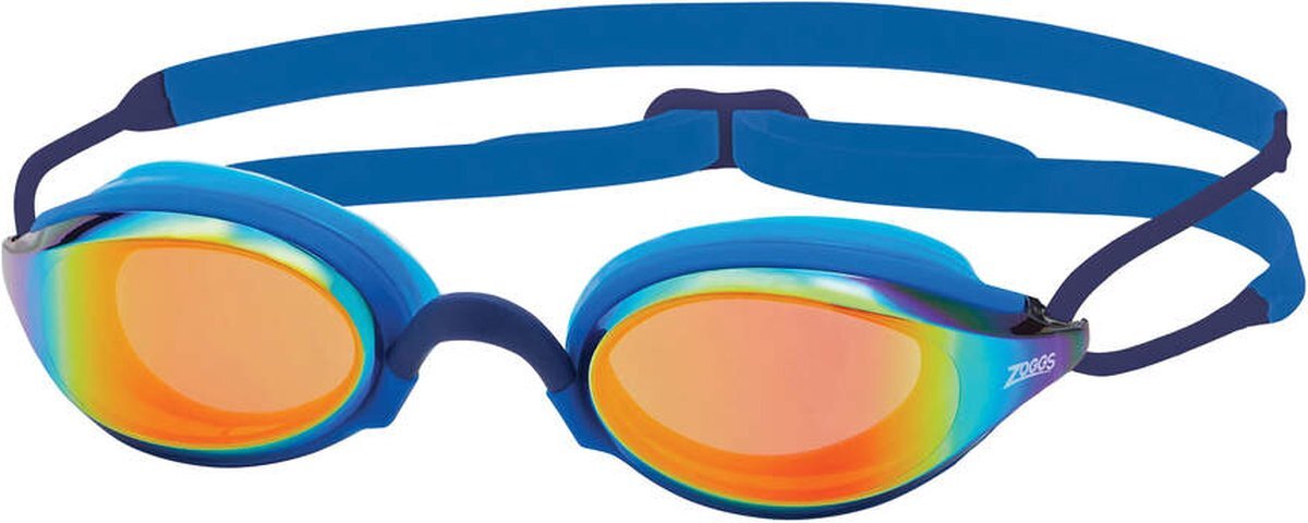 Zoggs Fusion Air Titanium Zwembril Blue Blue Mirrored Orange