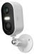 Caméra de sécurité extérieure, 3MP, IP65, blanc, batterie 5 200 mAh