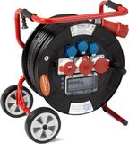 as - Schwabe Mammut kabelhaspel 40m - H07RN-F 5G6 - CEE-stekker - 400V/32A