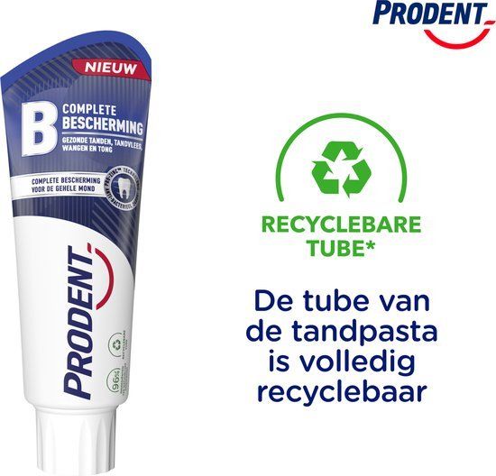 Prodent Tandpasta - Complete Bescherming - met Pro-Zinc Technologie 75 ml