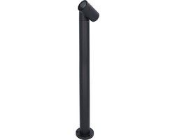 HOFTRONIC™ Amy LED sokkellamp - 60cm - Kantelbaar - IP65 waterdicht - GU10 fitting - Zwart