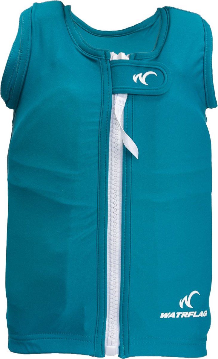 Watrflag Swim Suit Boys - Corsica - Petrol - XS - 6090523187146