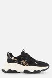 POSH by Poelman Gigi Sneakers Zwart Synthetisch - Maat 38