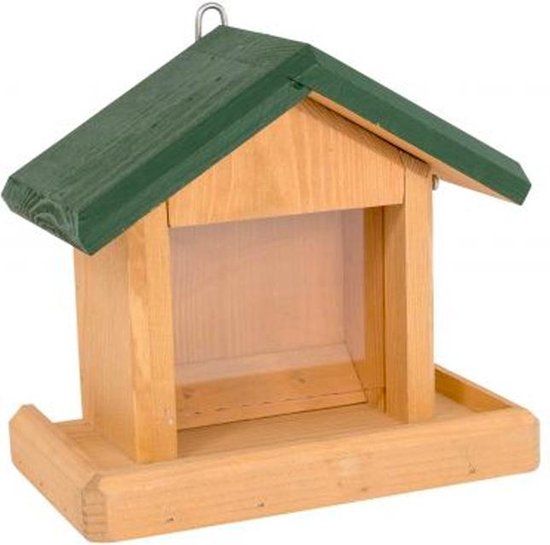 Vogelbescherming Nederland Wandvoederhuis Carson - Hangend - 19 x 11 x 17.60 cm