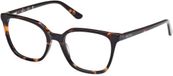 Guess GU50165 Dark havana Vierkant Acetaat Brilmonturen