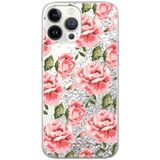 ERT GROUP mobiel telefoonhoesje voor Apple iPhone 7 PLUS/ 8 PLUS origineel en officieel erkend Babaco patroon Flowers 013 aangepast aan de vorm van de mobiele telefoon, met glitter overloopeffect