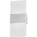 FISCHER & HONSEL LED wandlamp FODER, nikkelkleurig, hoogte 27 cm, schakelaar