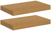 vidaXL Wandplank Beige 40 x 23,5 x 3,8 cm Bewerkt hout