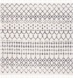 Safavieh Marokkaans Shaggy Geweven Tapijt voor Binnen, Berber Fringe Shag Collectie, BFG605, in Crème & Grijs, 61 X 244 cm