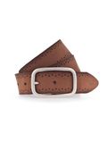 MUSTANG Leren riem Woman's Belt 3.5 W80 Cognac bruine