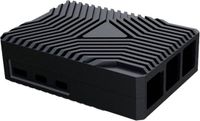 Joy-it RB-AlucaseP5-09 SBC-behuizing Geschikt voor serie: Raspberry Pi® Incl. passieve koeler Zwart