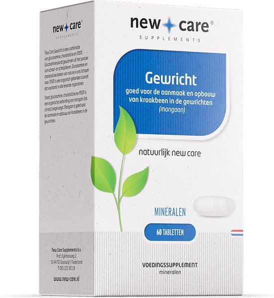 New Care Glucosamine Chondroïtine MSM Mangaan - 60 tabletten
