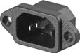 Wentronic C14 chassis connector Zwart 230 V