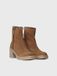 Toni Pons Bottines en suède pour femmes à talon large | PERU-SY