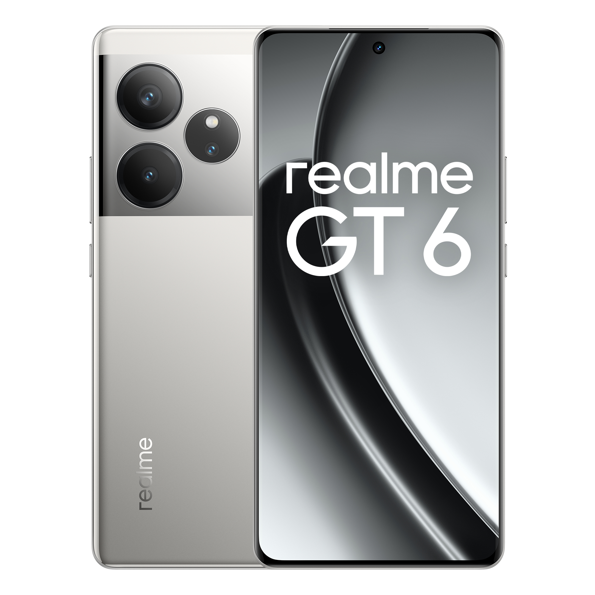 realme GT 6 / 256 GB / Fluid Silver