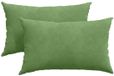 vidaXL Zitkussens 2 stuks Lichtgroen 50 x 30 cm Corduroy stof