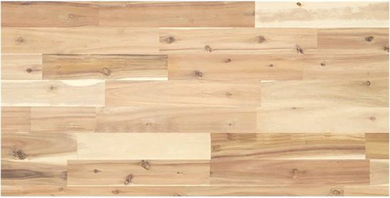 vidaXL Wastafelblad - 100x40x4 cm - Onbehandeld - Massief Acaciahout