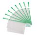 8 A5 groene PVC ritszakken