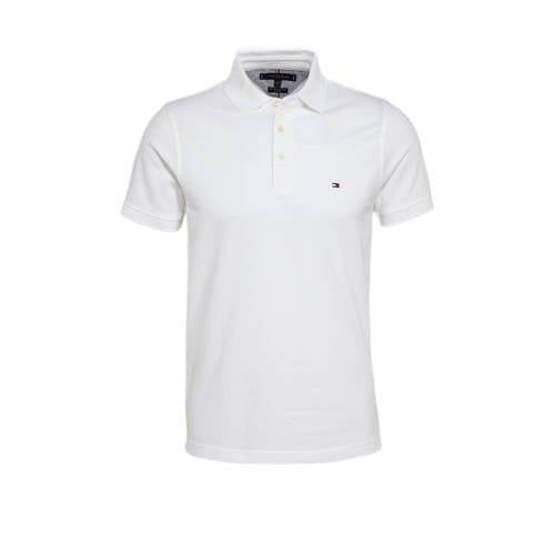 Tommy Hilfiger Core 1985 Slim Fit Polo - White