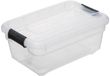 5Five Opbergkist met deksel - Solutions Box - 4 liter - 29x19x12 cm - kunststof - transparant