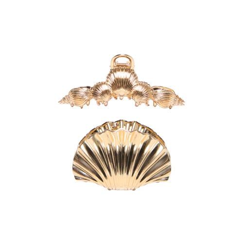 ONLY haarclip ONLURSULA - goudkleurig (set van 2)