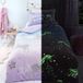 Bedlam - Ombre Unicorn - Glow in the Dark Dekbedovertrek Set - Tweepersoonsbed in Lila