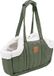 Merkloos / Sans marque Wan GmbH Draagtas Huisdieren - Reistas Kat Hond - Comfortabel Reizen - Twee-weg Ademend Ontwerp - 38x14x505 cm - Groen