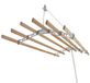 Sèche-linge - Plafond - Blanc - 180 x 56 x 14 cm - Gain de place