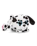 NICI GLUBSCHIS Dalmatiër Dotti 49739 liggend - knuffeldier hond, pluizig knuffeldier met grote, schattige glitterogen, pluche dier voor liefhebbers van knuffeldieren