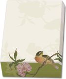 Bekking & Blitz Bloc-notes - Bloc-notes - Art - Oiseaux et Fleurs - A6 - Collé - 164 Pages
