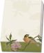 Bekking & Blitz Bloc-notes - Bloc-notes - Art - Oiseaux et Fleurs - A6 - Collé - 164 Pages