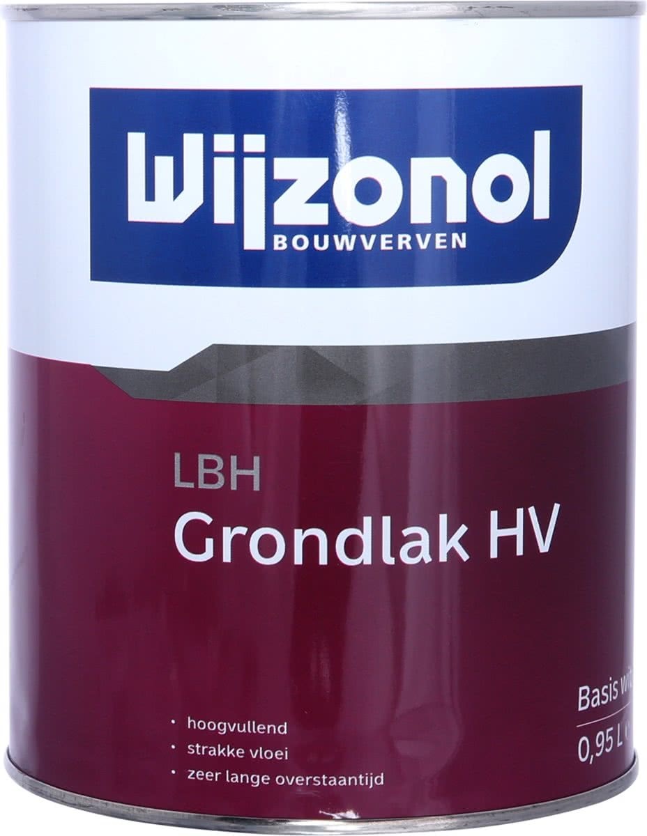 Wijzonol LBH Grondlak HV Wit - 1 liter