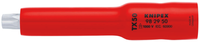 Knipex Dopsleutel 3/8" | Voor TX50 | Lengte 117 mm - 98 29 50