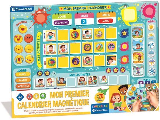 Clementoni 52917 Mickey Mouse Educatief spel Frans 4 jaar